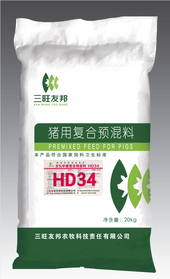 猪用合预混料HD34